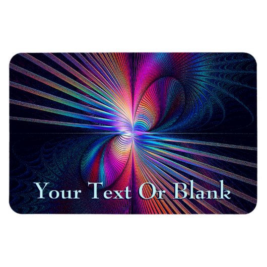 構造の虹彩 マグネット (横)