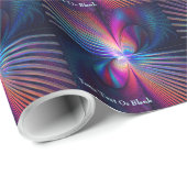 構造の虹彩 ラッピングペーパー (ロールコーナー)