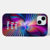 構造の虹彩 Case-Mate iPhoneケース (裏面 (横))