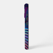 構造の虹彩 iPhone 16ケース (左側面)