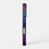 構造の虹彩 iPhone 16ケース (右側面)