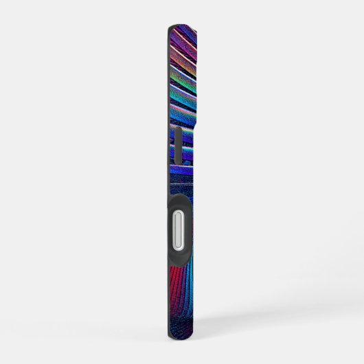 構造の虹彩 iPhone 16ケース (右側面)