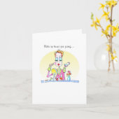 構造は若いnotecard保ちます カード (黄色い花)