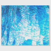 構造アクア ラッピングペーパー (フラット)