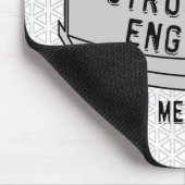 構造エンジニア梁モーメント マウスパッド (コーナー)