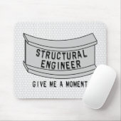 構造エンジニア梁モーメント マウスパッド (マウス)