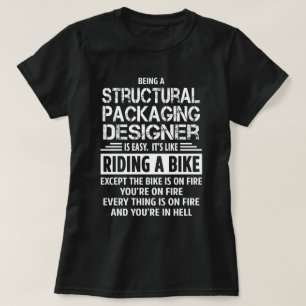 構造パッケージデザイナー Tシャツ