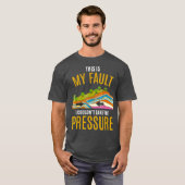 構造プレートモデル地震ごめんなさい Tシャツ (正面フル)