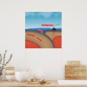 構造上のプレート ポスター (キッチン)