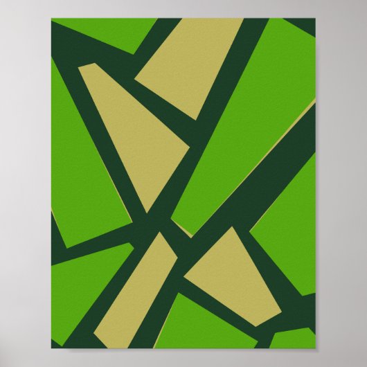 構造化されたカオスのモザイク ポスター (正面)