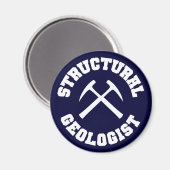 構造地質学者マグネット マグネット (正面/裏面)