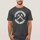 構造地質学者Tシャツ Tシャツ (正面)