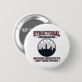 構造工学おもしろい学引用文 缶バッジ (正面&裏面)