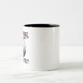 構造工学おもしろい物理引用文 ツートーンマグカップ (中央)