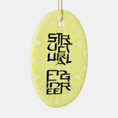 構造技術者キャラクター セラミックオーナメント (右)