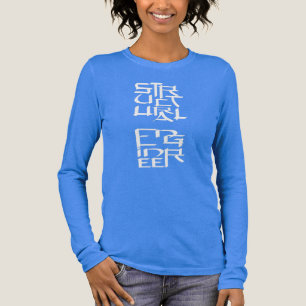 構造技術者キャラクター トライブレンドTシャツ