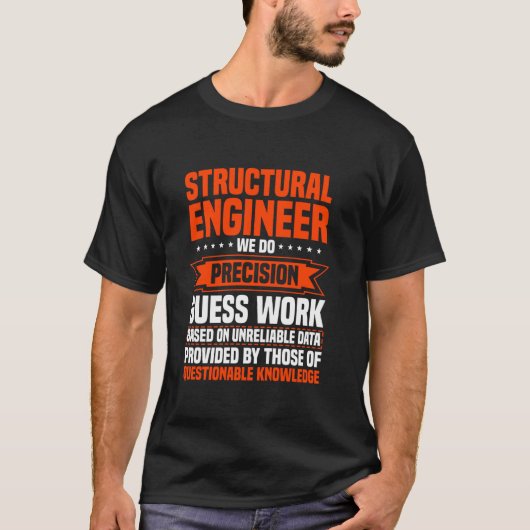 構造技術者建築民事建物En Tシャツ (正面)