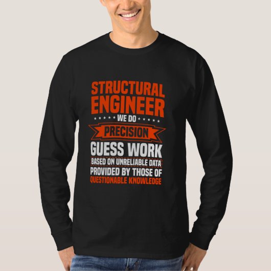 構造技術者建築民事建物En Tシャツ (正面)
