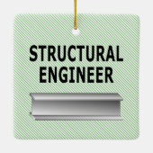 構造技術者梁 セラミックオーナメント (裏面)