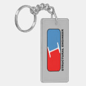 構造技術者連盟 キーホルダー (正面左)