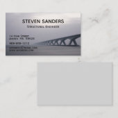 構造技術者 – 橋渡し 名刺 (正面/裏面)