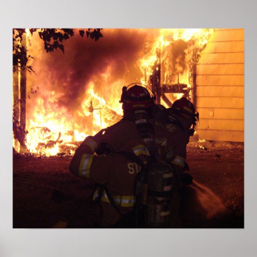 構造物の火災 ポスター (正面)