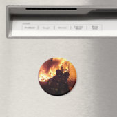 構造物の火災 マグネット (インサイチュ (食洗機))