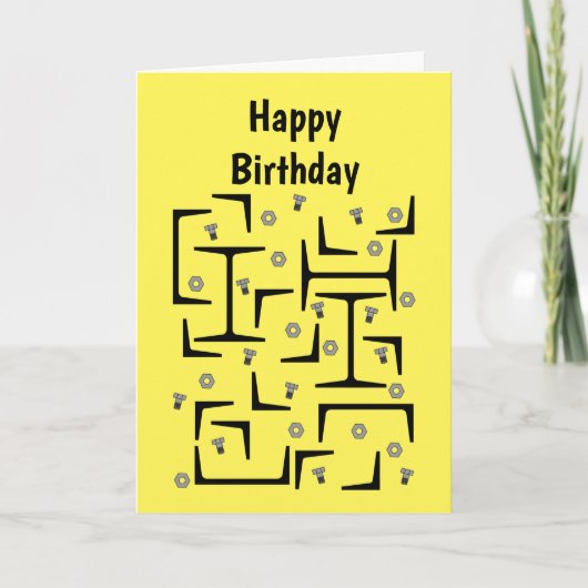 構造用鋼パターン カード (正面)