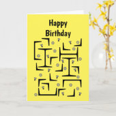 構造用鋼パターン カード (黄色い花)