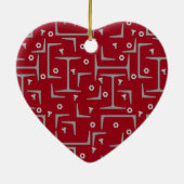 構造用鋼パターン セラミックオーナメント (裏面)