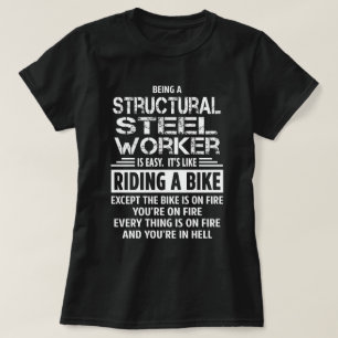構造用鋼製作業者 Tシャツ