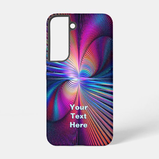 構造的イリデッセンス SAMSUNG GALAXYケース (裏面)