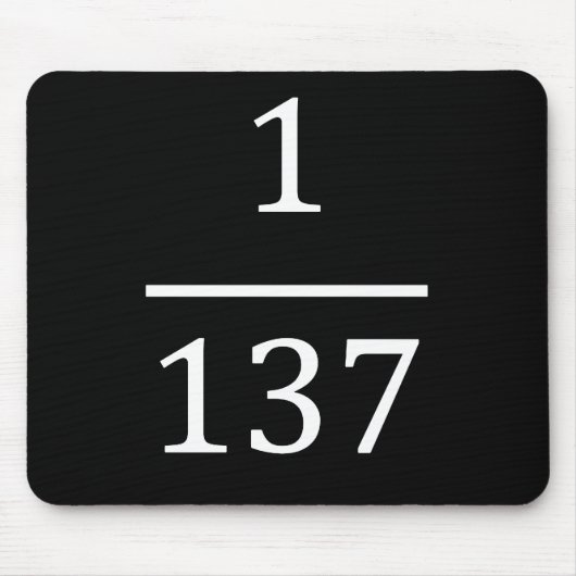 構造素晴らし定数 マウスパッド (正面)