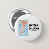 構造衝突(ヒマラヤ山脈) 缶バッジ (正面&裏面)