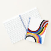 構造解除虹 – 縦 ノートブック (内部)