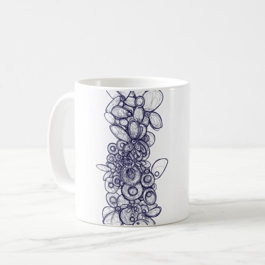 構造静か:型枠の勉強 コーヒーマグカップ (正面左)