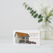 槌の名刺が付いている家 名刺 (スタンド正面)