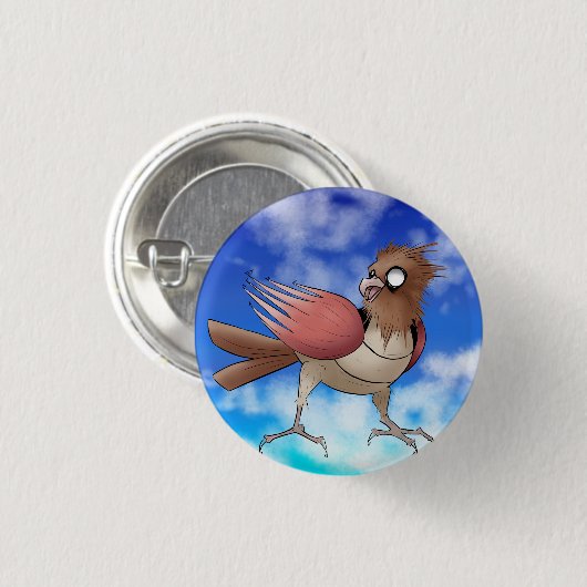 槍の列 缶バッジ (正面&裏面)