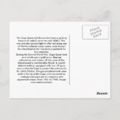 槍の岬 ポストカード (裏面)