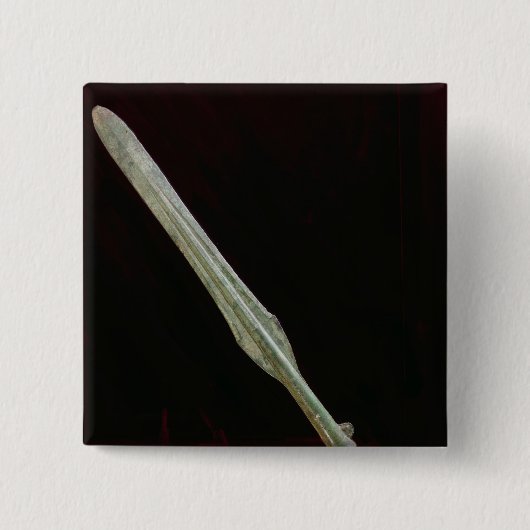 槍ポイント、弥生時代、200 BC-AD 100 缶バッジ (正面)