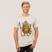 槍使い トライブレンドTシャツ (正面全面)