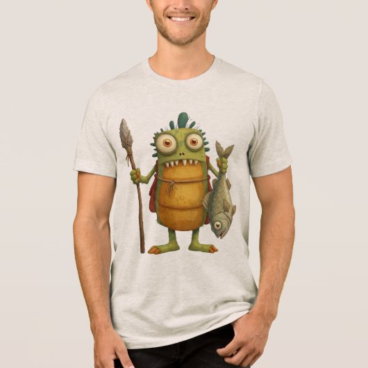 槍使い トライブレンドTシャツ (正面)