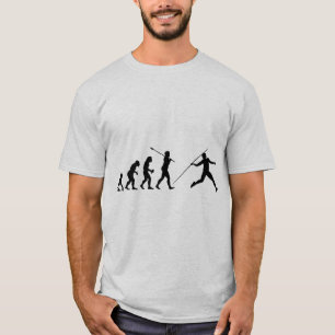 槍投げ選手 Tシャツ
