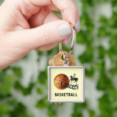 槍騎兵のバスケットボールKeychain キーホルダー (手)