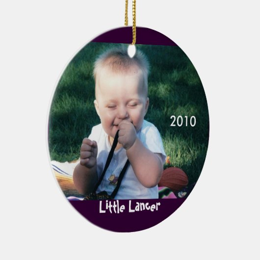 槍騎兵の写真のオーナメント セラミックオーナメント (右)