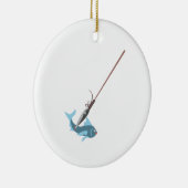 槍魚釣り セラミックオーナメント (右)