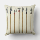 槍、やり、斧槍およびpartisanesのプレートのための クッション (裏面)