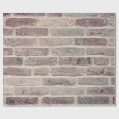 様々なアーストーンのレンガで構築された壁 ラッピングペーパー (フラット)