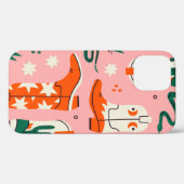 様々なカウボーイブーツパターン Case-Mate iPhoneケース (裏面 (横))