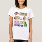 様々なチケット Tシャツ (正面)